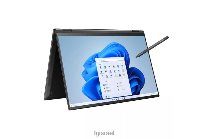 מכשיר| LG מחשב נייד גרם 16 אינץ' 2in1 קל משקל, intel13th gen corei7 evoplatform, windows 11 home, 16gb RAM, 512gb ssd, שחור 6TDNN384