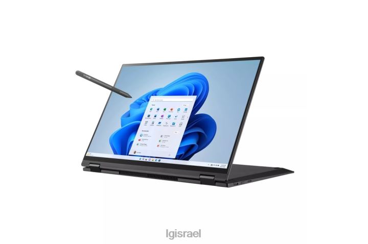 מכשיר| LG מחשב נייד גרם 16 אינץ' 2in1 קל משקל, intel13th gen corei7 evoplatform, windows 11 home, 16gb RAM, 512gb ssd, שחור 6TDNN384