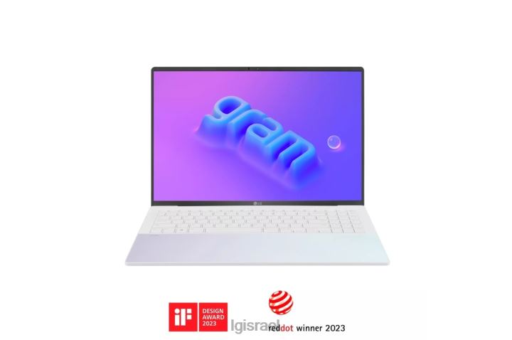מכשיר| LG מחשב נייד 16 אינץ' בסגנון גרם, פלטפורמת Intel core i7 evo מהדור ה-13, Windows 11 home, 16GB RAM, 1TB ssd, דינמי לבן 6TDNN386