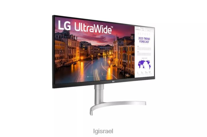צג| LG צג 34 אינץ' 21:9 ips hdr wfhd 3-צדדי כמעט ללא שוליים 6TDNN395