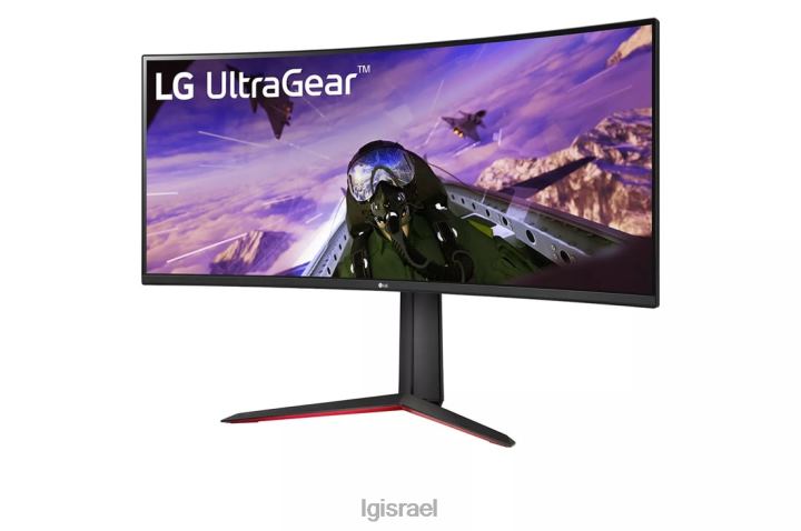 צג| LG צג 34 אינץ' עקום ultragearqhd hdr 10 160 הרץ עם מעמד מתכוונן להטיה/גובה 6TDNN389