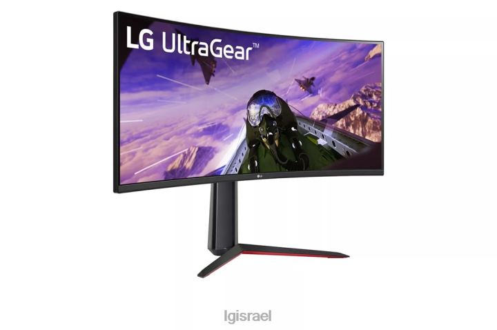 צג| LG צג 34 אינץ' עקום ultragearqhd hdr 10 160 הרץ עם מעמד מתכוונן להטיה/גובה 6TDNN389