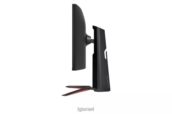 צג| LG צג 34 אינץ' עקום ultragearqhd hdr 10 160 הרץ עם מעמד מתכוונן להטיה/גובה 6TDNN389