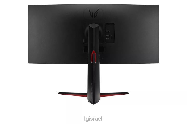 צג| LG צג 34 אינץ' עקום ultragearqhd hdr 10 160 הרץ עם מעמד מתכוונן להטיה/גובה 6TDNN389