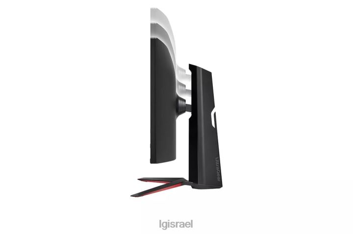 צג| LG צג 34 אינץ' עקום ultragearqhd hdr 10 160 הרץ עם מעמד מתכוונן להטיה/גובה 6TDNN389