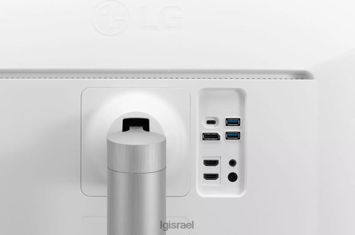 צג| LG צג 38wn95c-w 38 אינץ' רחב במיוחד qhd+ ips מעוקל עם קישוריות Thunderbolt3 6TDNN393
