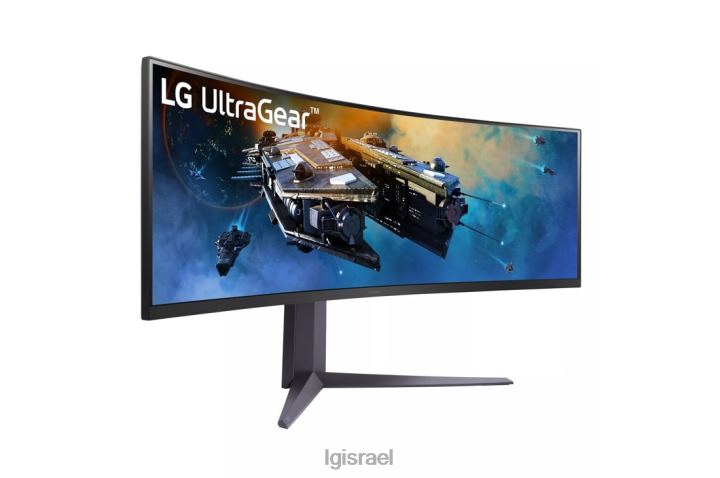 צג| LG 45 אינץ' ultragearqhd 1ms 200hz צג גיימינג מעוקל עם vesa displayhdr600 6TDNN391