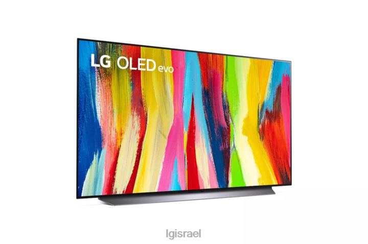 טלוויזיה| LG 48 אינץ' class c2 aua series oled evo 4k uhd smart webos 22 עם טלוויזיית AI דקיקה 6TDNN277