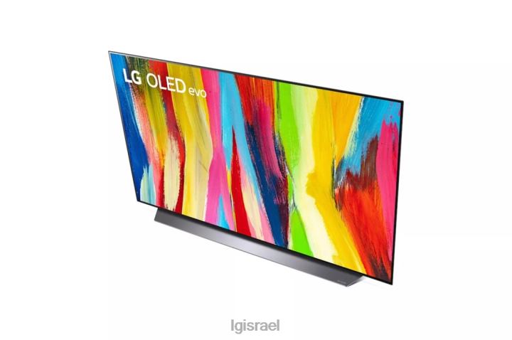 טלוויזיה| LG 48 אינץ' class c2 aua series oled evo 4k uhd smart webos 22 עם טלוויזיית AI דקיקה 6TDNN277