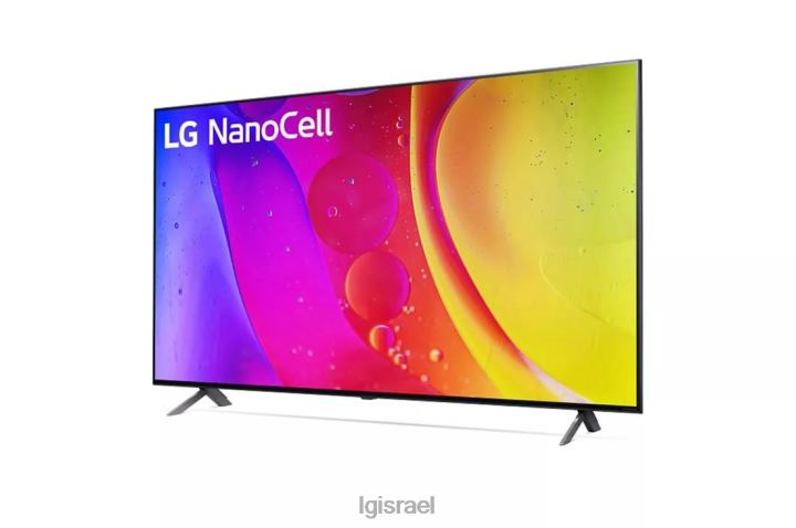 טלוויזיה| LG 55 אינץ' class nano80 aqa led 4k uhd smart webos 22 w/ thinq ai tv 6TDNN286