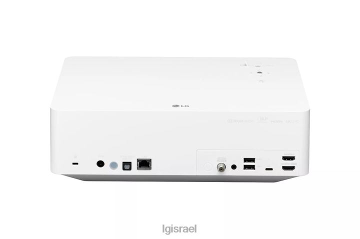 מכשיר| LG מקרן קולנוע ביתי חכם hu70la 4k uhd led cinebeam - לבן 6TDNN306