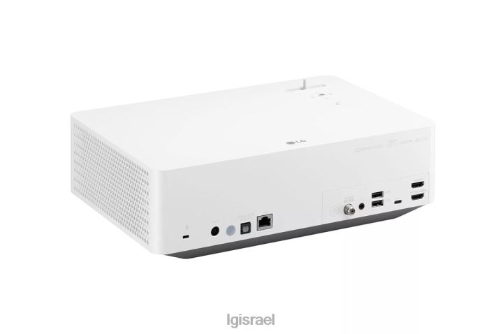מכשיר| LG מקרן קולנוע ביתי חכם hu70la 4k uhd led cinebeam - לבן 6TDNN306