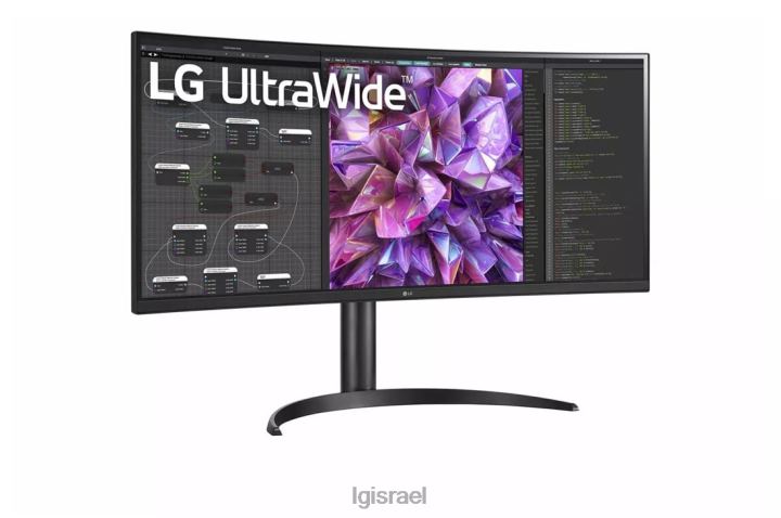 צג| LG צג kvm מובנה בגודל 34 אינץ' מובנה ultrawideqhd ips hdr 10 עם usb type-c 6TDNN392