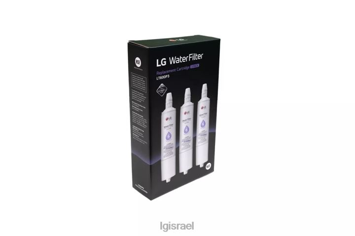 אביזר| LG lt600p3 - 6 חודשים / קיבולת 300 ליטר חלופי מסנן מים למקרר חבילה 3 (nsf42 ו-nsf53*) 6TDNN92