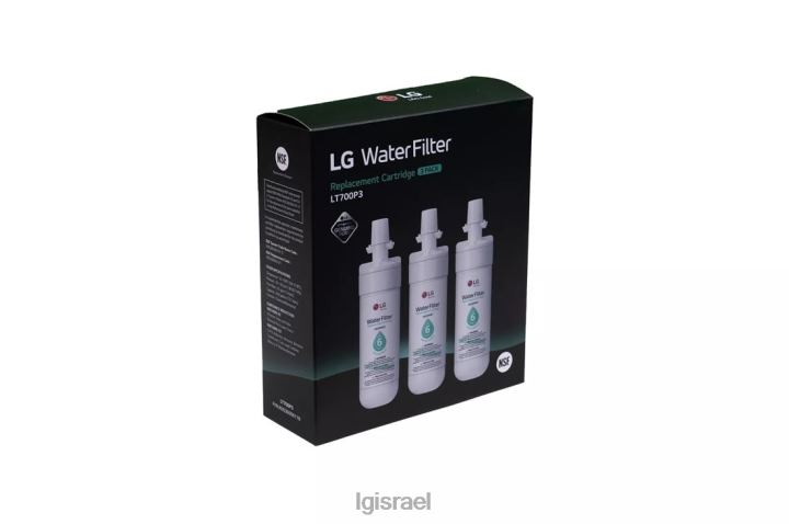 אביזר| LG lt700p3 - 6 חודשים / קיבולת 200 ליטר חלופי מסנן מים למקרר חבילה 3 (nsf42 ו-nsf53*) 6TDNN91