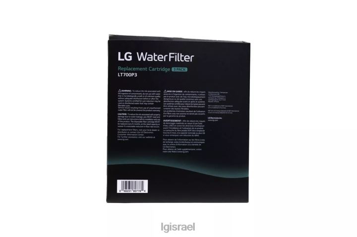 אביזר| LG lt700p3 - 6 חודשים / קיבולת 200 ליטר חלופי מסנן מים למקרר חבילה 3 (nsf42 ו-nsf53*) 6TDNN91