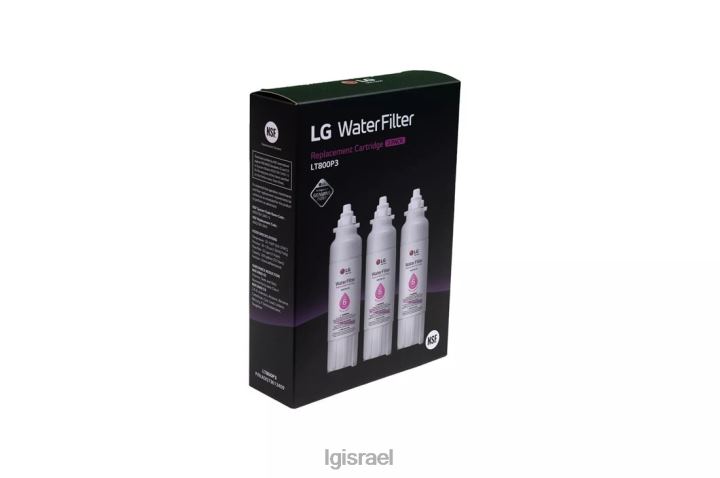 אביזר| LG lt800p3 - 6 חודשים / קיבולת 200 ליטר חלופי מסנן מים למקרר חבילה 3 (nsf42 ו-nsf53*) 6TDNN90