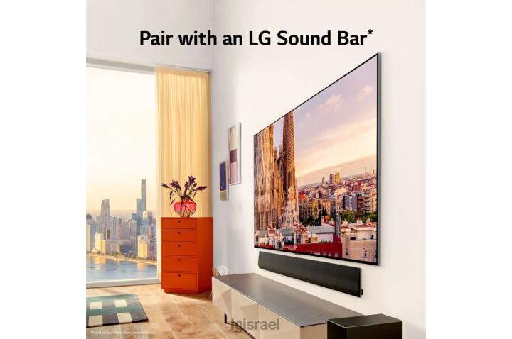 טלוויזיה| LG oled evo m series 77 אינץ' טלוויזיה חכמה 4k קלאס עם קישוריות 4k אלחוטית 6TDNN247
