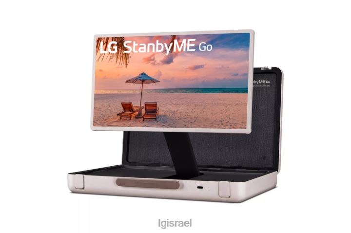 טלוויזיה| LG מסך מגע של stanbyme go 27 אינץ' בעיצוב תיק 6TDNN255