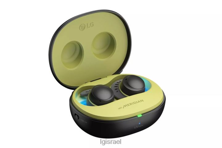 מכשיר| LG tone freefit tf8 - טכנולוגיית swivelgrip אמיתית אוזניות Bluetooth אלחוטיות uvnano+ 6TDNN474