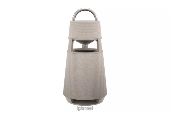 רמקול| LG xboom 360 צליל כל-כיווני נייד אלחוטי Bluetooth עם תאורת אווירה - בז' 6TDNN297