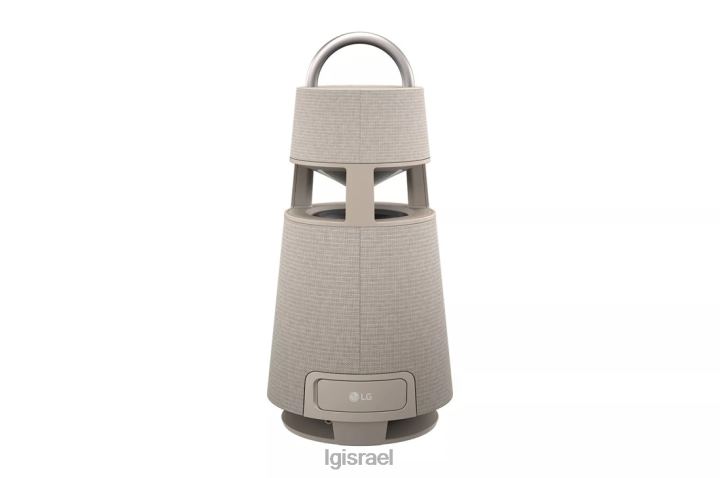 רמקול| LG xboom 360 צליל כל-כיווני נייד אלחוטי Bluetooth עם תאורת אווירה - בז' 6TDNN297