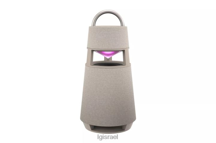 רמקול| LG xboom 360 צליל כל-כיווני נייד אלחוטי Bluetooth עם תאורת אווירה - בז' 6TDNN297