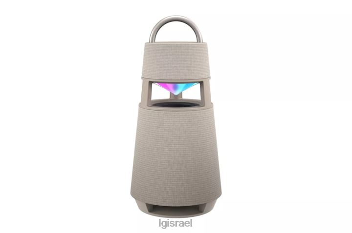 רמקול| LG xboom 360 צליל כל-כיווני נייד אלחוטי Bluetooth עם תאורת אווירה - בז' 6TDNN297