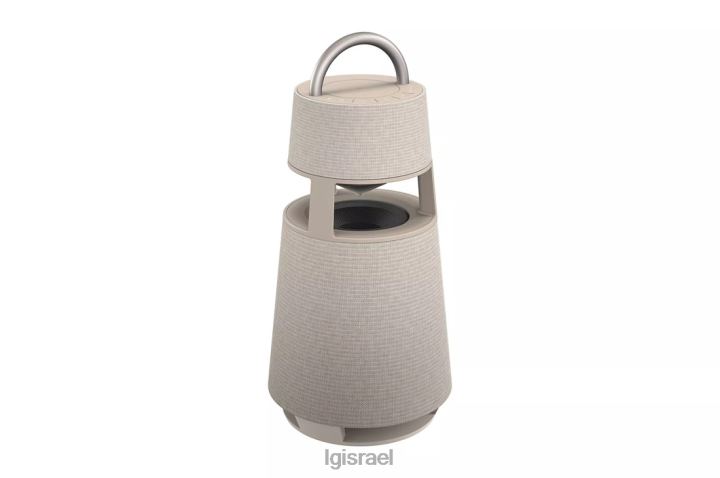 רמקול| LG xboom 360 צליל כל-כיווני נייד אלחוטי Bluetooth עם תאורת אווירה - בז' 6TDNN297