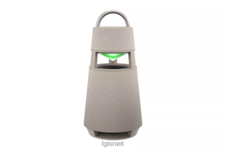 רמקול| LG xboom 360 צליל כל-כיווני נייד אלחוטי Bluetooth עם תאורת אווירה - בז' 6TDNN297