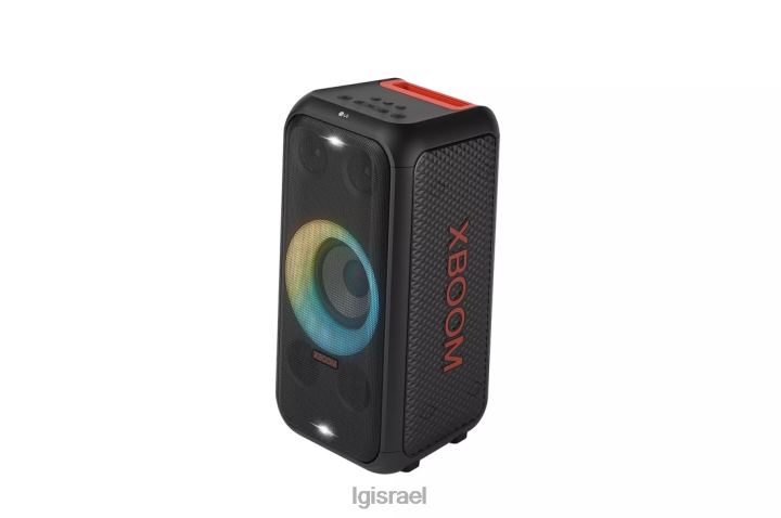 רמקול| LG רמקול מגדל נייד xboom xl5 עם עוצמה של 200 וואט ותאורה מרובת טבעות עם חיי סוללה של עד 12 שעות 6TDNN485