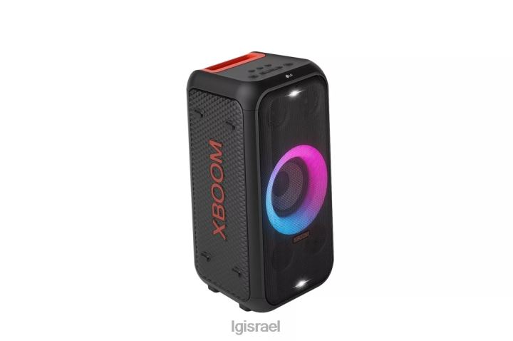 רמקול| LG רמקול מגדל נייד xboom xl5 עם עוצמה של 200 וואט ותאורה מרובת טבעות עם חיי סוללה של עד 12 שעות 6TDNN485