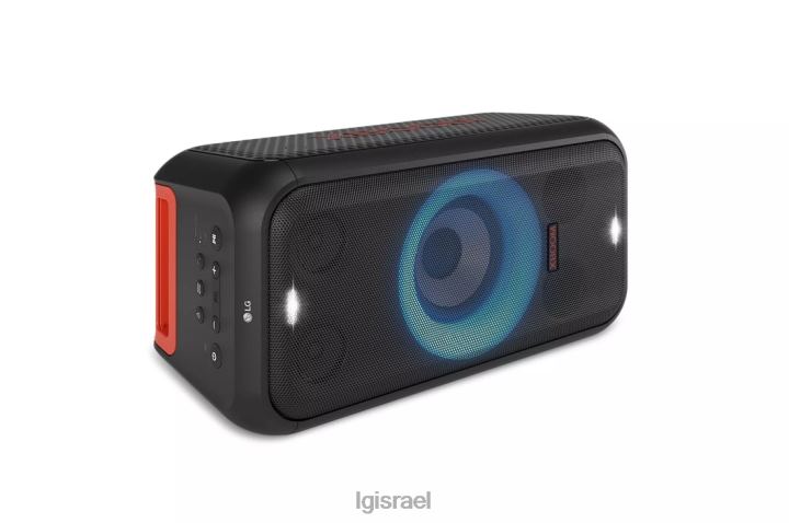 רמקול| LG רמקול מגדל נייד xboom xl5 עם עוצמה של 200 וואט ותאורה מרובת טבעות עם חיי סוללה של עד 12 שעות 6TDNN485