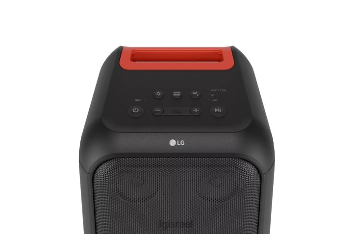 רמקול| LG רמקול מגדל נייד xboom xl5 עם עוצמה של 200 וואט ותאורה מרובת טבעות עם חיי סוללה של עד 12 שעות 6TDNN485