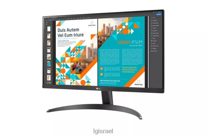צג| LG צג 24 אינץ' qhd ips hdr 10 עם freesync 6TDNN411
