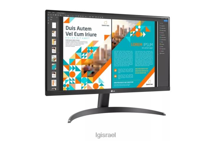 צג| LG צג 24 אינץ' qhd ips hdr 10 עם freesync 6TDNN411