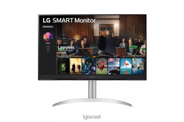 צג| LG צג חכם בגודל 32 אינץ' 4k uhd עם webos 6TDNN402